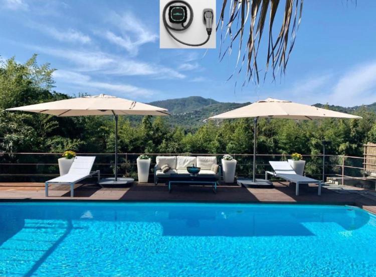 La Villetta - Cozy House With Parking, Wifi, Wall Box And Air Conditioning Rapallo Exterior foto